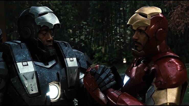 rhodey don cheadle iron man robert downey jr.